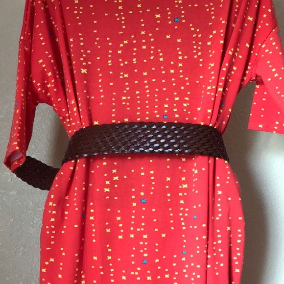 MK Leather Weave Belt - Picture 2 of 7